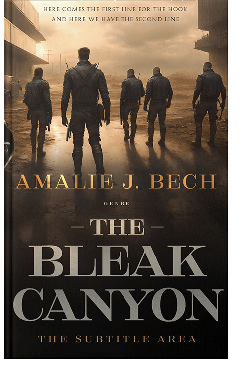 Front view of Eternity #27868 - Premade Apocalyptica Book Cover