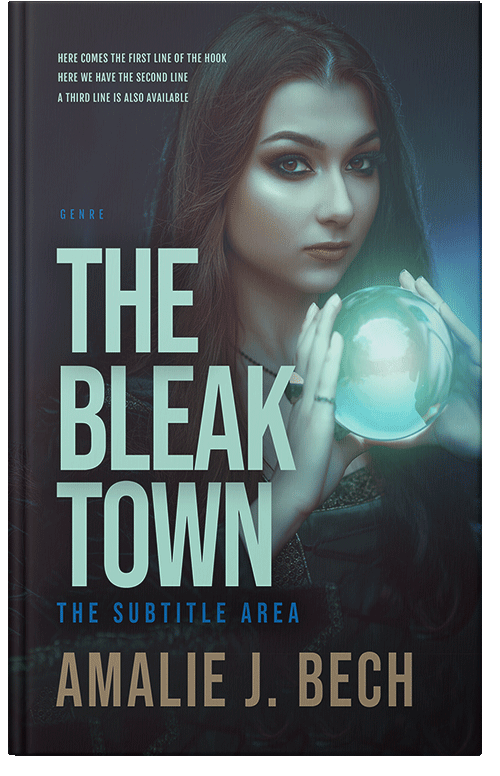 Front view of Premade Fantasy Book Cover - Sinbad