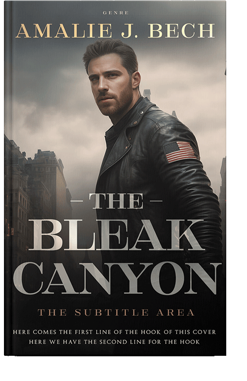 Front view of Soft Amber #27873 - Premade Mystery & Thriller & Suspense Book Cover