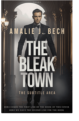 Pre Made Book Cover Wafer