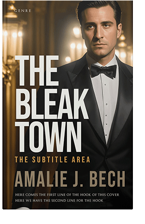 Pre Made Book Cover Bone