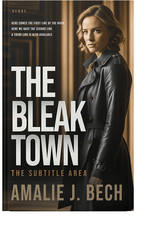 Front view of Vanilla #27879 - Premade Mystery & Thriller & Suspense Book Cover