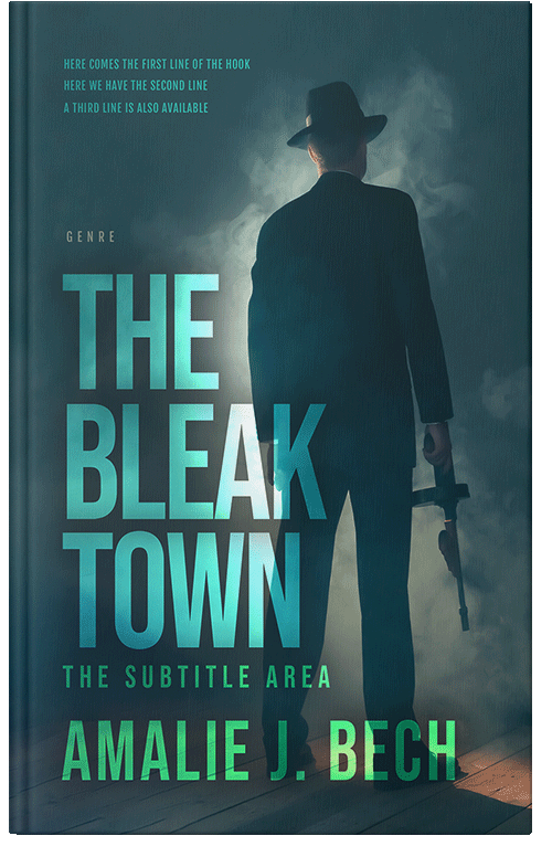 Front view of Nile Blue #27881 - Premade Mystery & Thriller & Suspense Book Cover