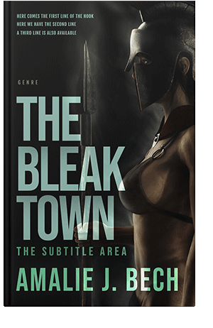 Pre Made Book Cover Summer Green