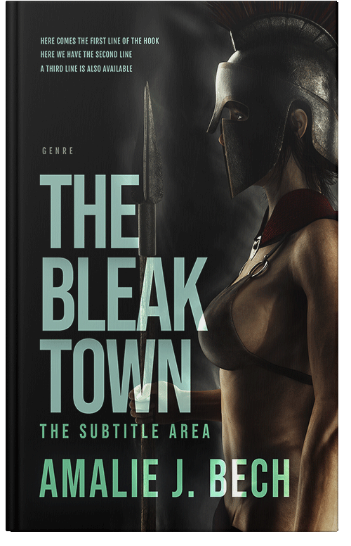 Front view of Summer Green #27882 - Premade Historical Book Cover