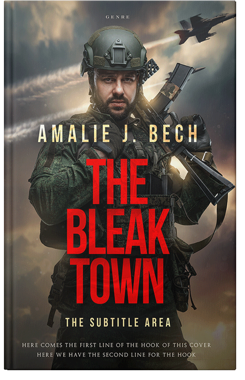 Front view of Tuatara #27884 - Premade Mystery & Thriller & Suspense Book Cover