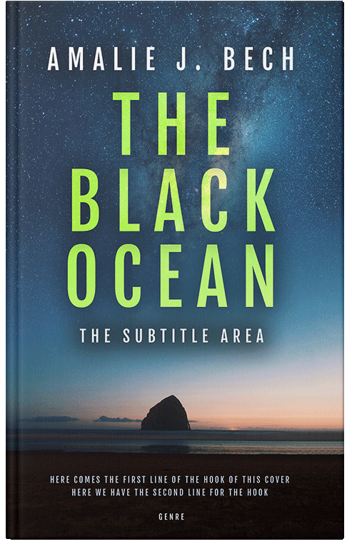 Front view of San Juan #27887 - Premade Surreal Book Cover