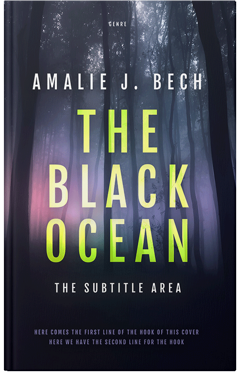 Front view of Premade Paranormal & Urban Book Cover - Mirage