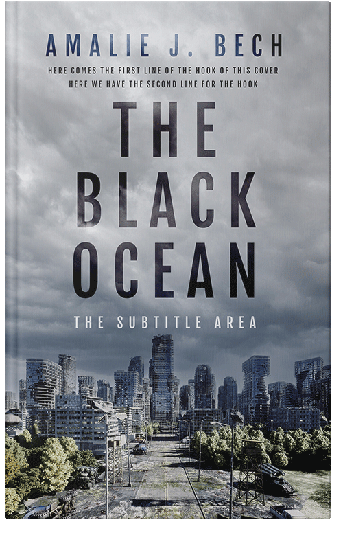 Front view of Bombay #27894 - Premade Apocalyptica Book Cover