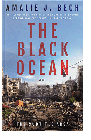 Pre Made Book Cover Polo Blue