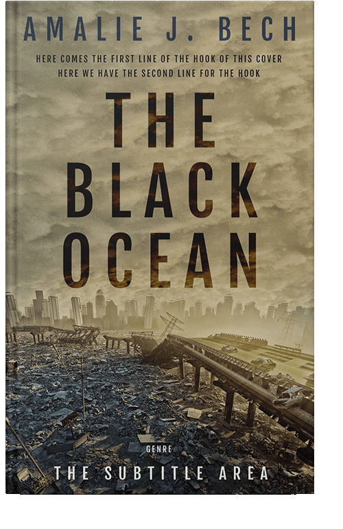 Front view of Arrowtown #27896 - Premade Apocalyptica Book Cover