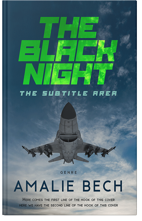 Front view of Premade Action & Adventure Book Cover - San Juan