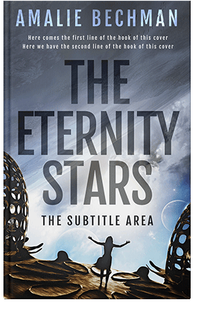 Pre Made Book Cover Bright Gray