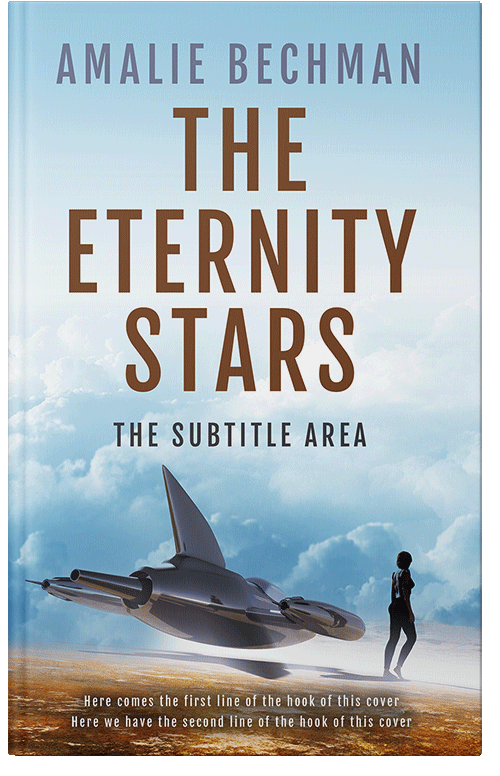 Front view of Botticelli #27911 - Premade Science Fiction Book Cover