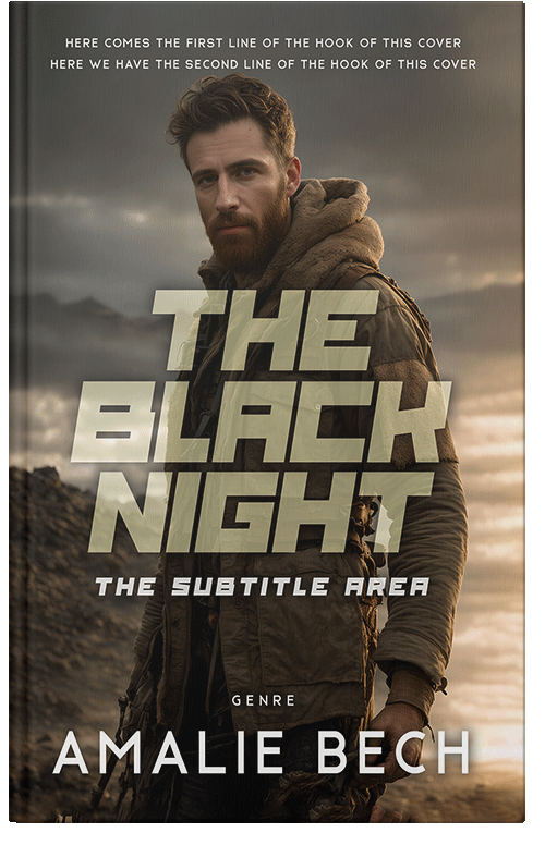 Front view of Birch #27914 - Premade Apocalyptica Book Cover