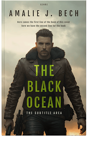 Pre Made Book Cover Coral Reef