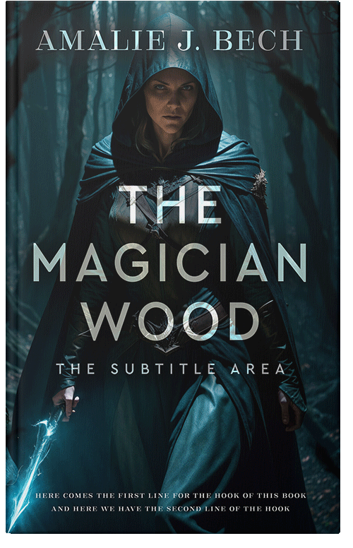 Front view of Firefly #27935 - Premade Fantasy Book Cover