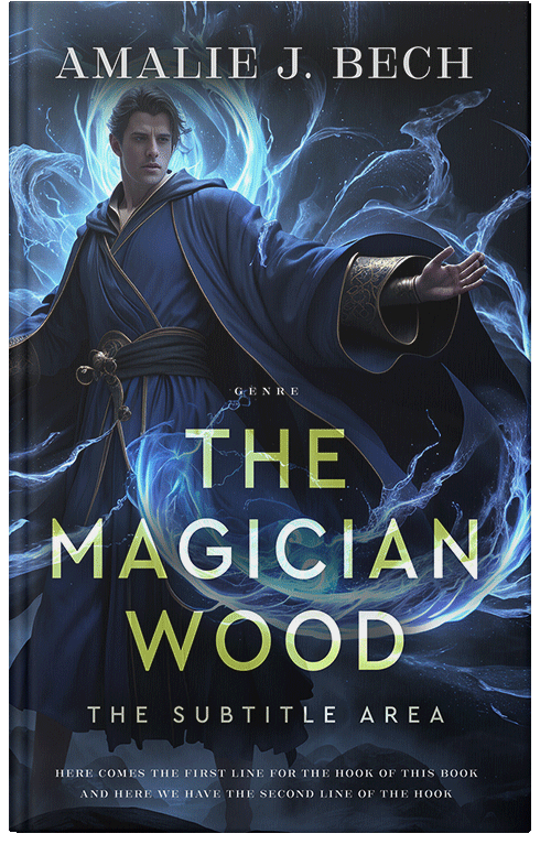 Front view of Premade Fantasy Book Cover - Mirage