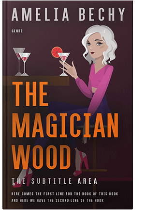 Pre Made Book Cover Tamarind