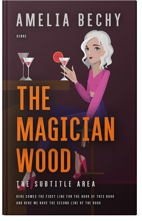 Front view of Tamarind #27953 - Premade Romance Book Cover