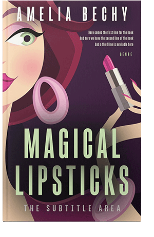 Pre Made Book Cover Grain Brown