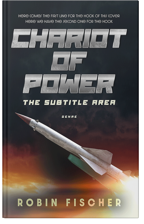 Front view of Premade Apocalyptica Book Cover - Indian Khaki