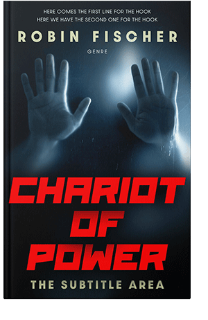 Pre Made Book Cover Cinnabar