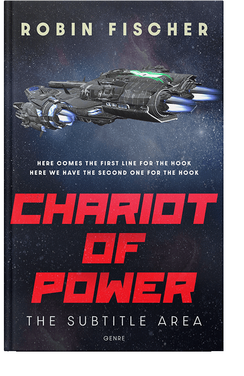 Front view of Mirage #27978 - Premade Science Fiction Book Cover