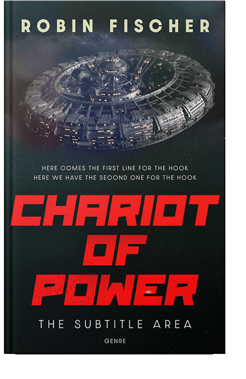 Front view of Bunker #27979 - Premade Science Fiction Book Cover