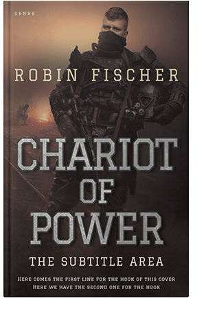 Pre Made Book Cover Cocoa Brown