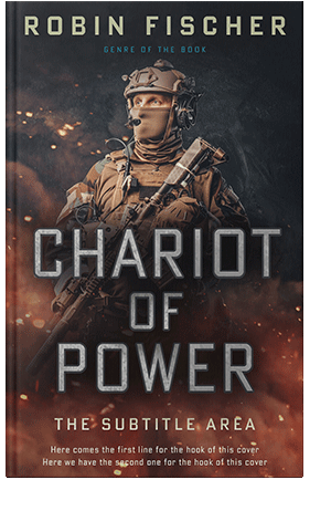 Pre Made Book Cover Thunder