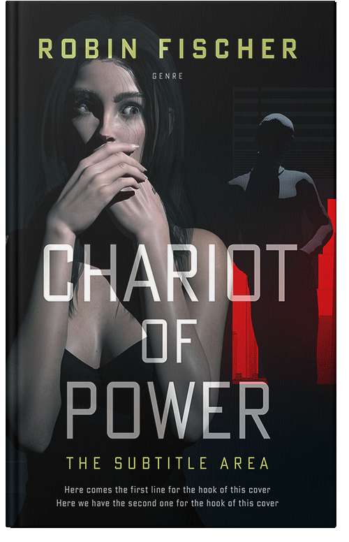 Front view of Del Rio #27993 - Premade Mystery & Thriller & Suspense Book Cover