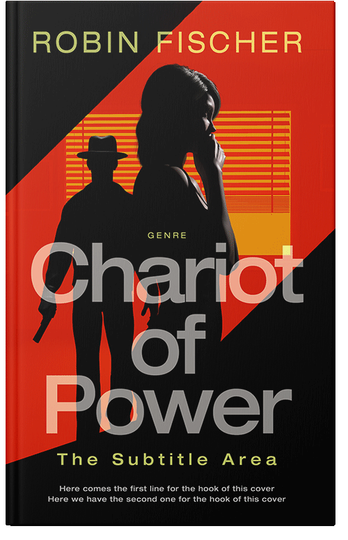 Front view of Grenadier #27994 - Premade Mystery & Thriller & Suspense Book Cover