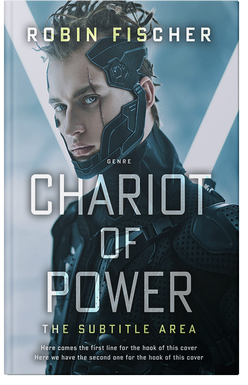 Front view of Premade Apocalyptica Book Cover - Loblolly