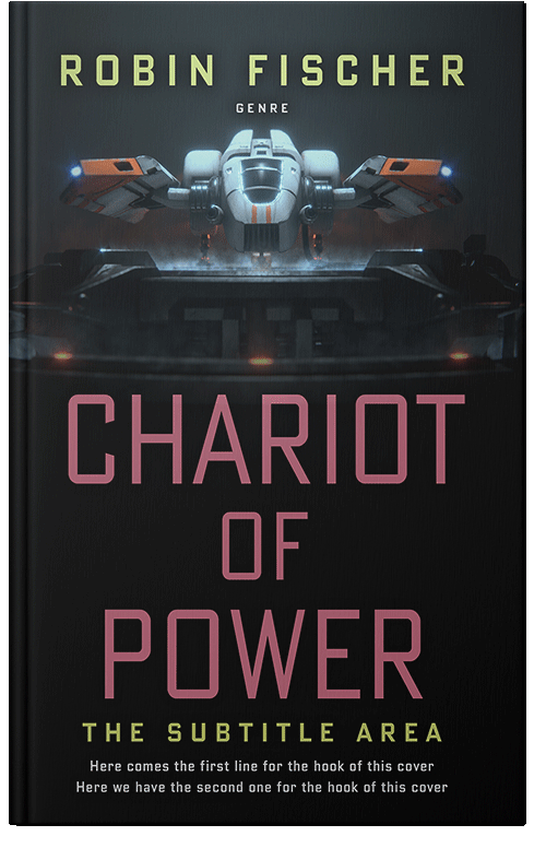 Front view of Premade Science Fiction Book Cover - Woodsmoke