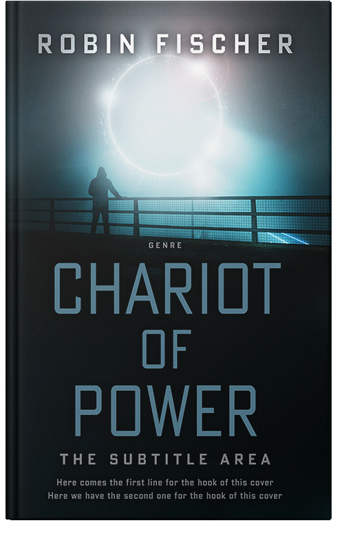 Front view of Geyser #28001 - Premade Science Fiction Book Cover