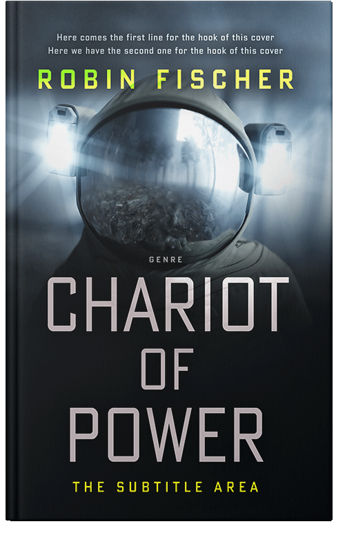 Front view of Pumice #28007 - Premade Science Fiction Book Cover