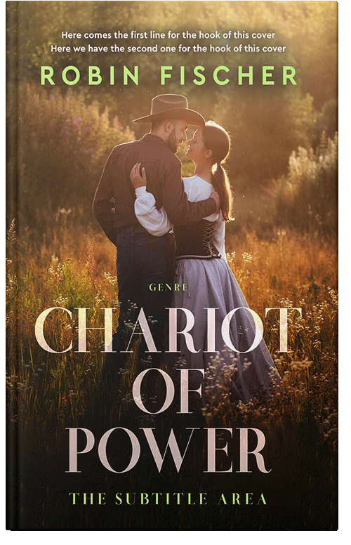 Front view of Cedar #28010 - Premade Romance Book Cover