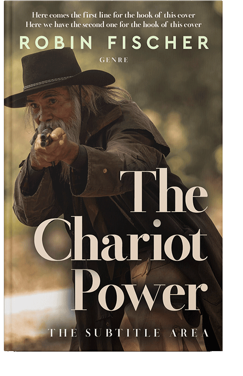 Front view of Bistre #28013 - Premade Action & Adventure Book Cover