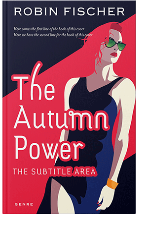 Pre Made Book Cover Amaranth