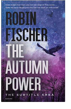 Pre Made Book Cover Victoria