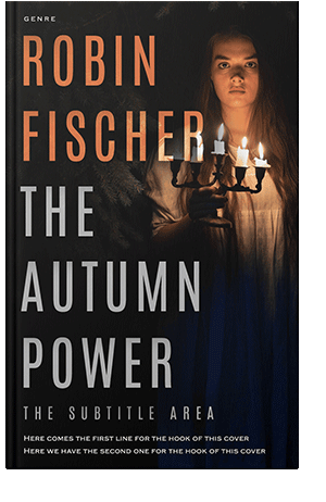 Pre Made Book Cover Antique Brass