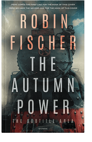 Pre Made Book Cover Coral Reef