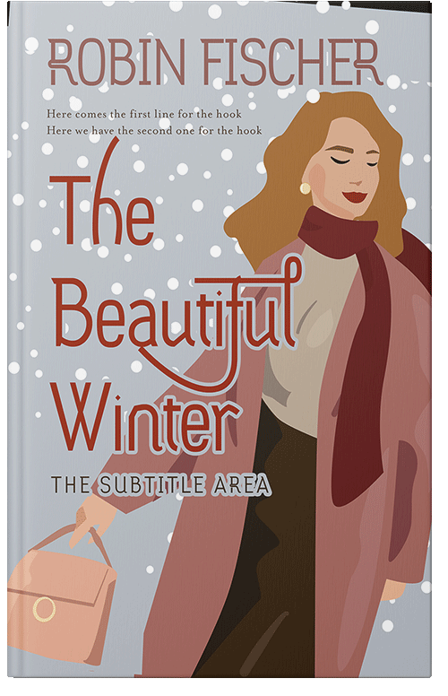 Front view of Pale Slate #28045 - Premade Travel Book Cover