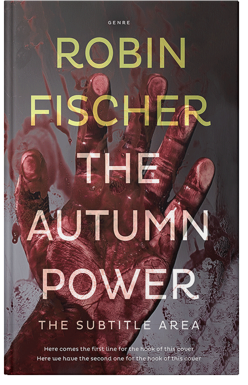 Front view of Cowboy #28050 - Premade Mystery & Thriller & Suspense Book Cover