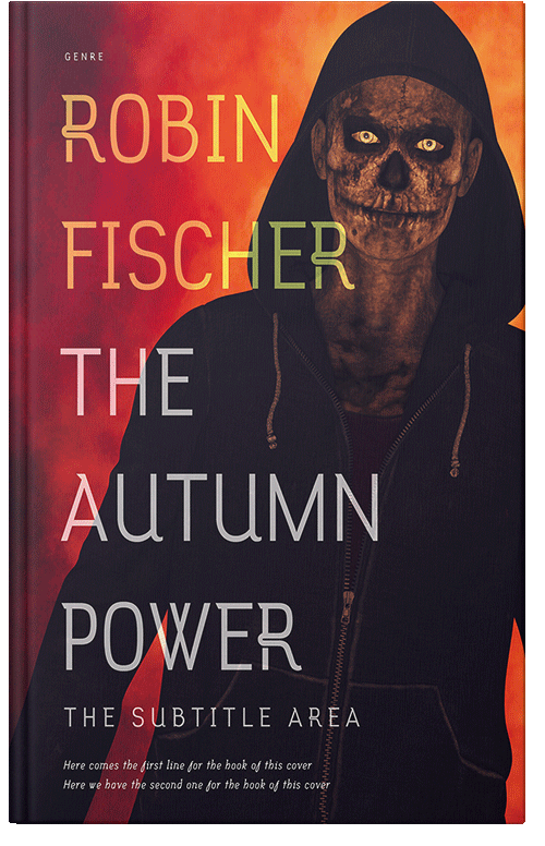 Front view of Premade Horror Book Cover - Mojo