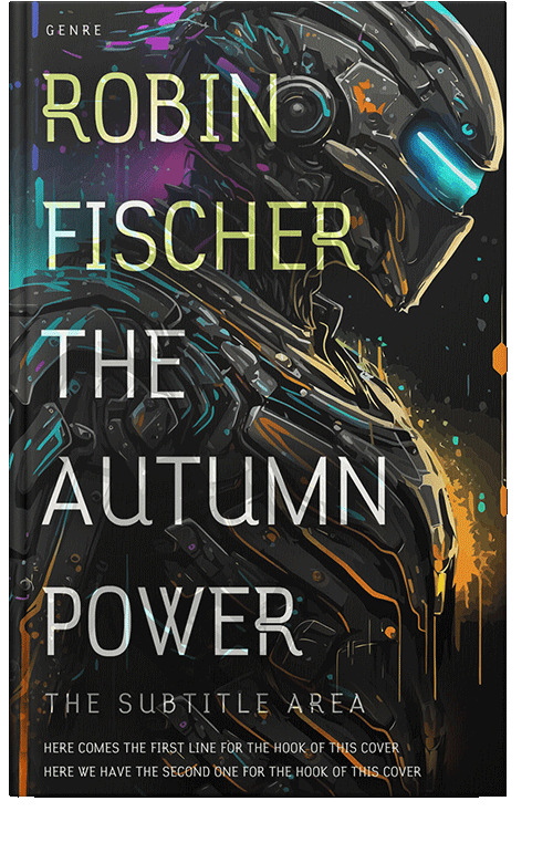 Front view of Woodsmoke #28057 - Premade Science Fiction Book Cover