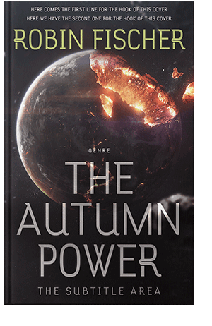 Pre Made Book Cover Thunder