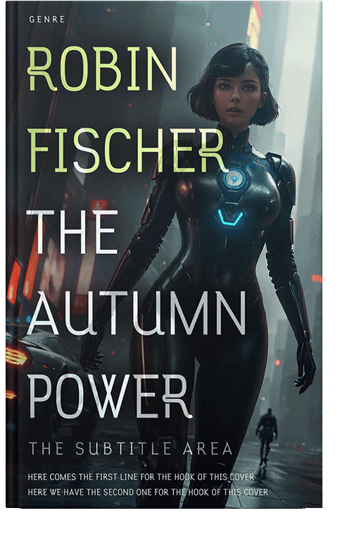 Front view of Mirage #28075 - Premade Apocalyptica Book Cover