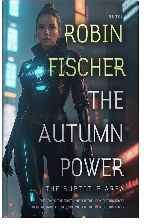 Front view of Premade Science Fiction Book Cover - Mirage